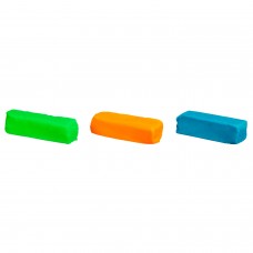Play-Doh Grab' N Go 3 Pack of Bright Colors: Green, Blue & Orange, 3 oz   566330290